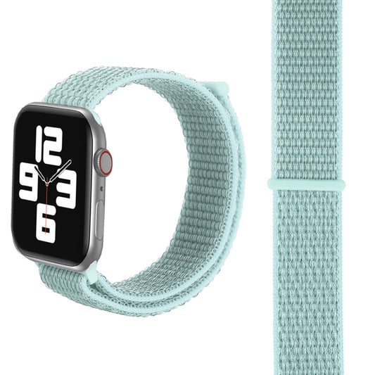 For Apple Watch 46mm / 49mm / 45mm / 44mm Simple Fashion Nylon Watch Band with Magic Stick(Grey Green) - Watch Bands by PMC Jewellery | Online Shopping South Africa | PMC Jewellery | Buy Now Pay Later Mobicred