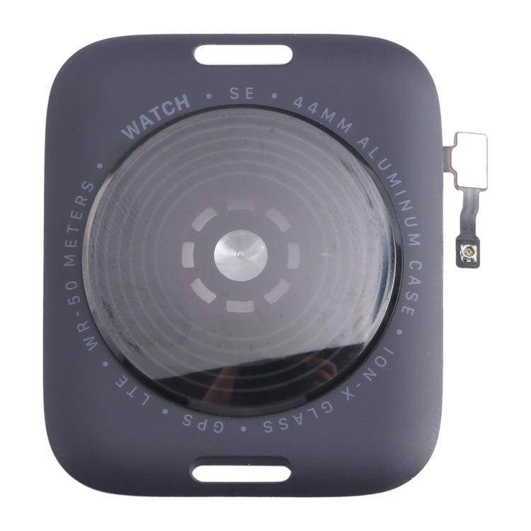 For Apple Watch SE 2022 44mm LTE Edition Rear Housing Glass Cover with Cable (Midnight) - Back Cover by PMC Jewellery | Online Shopping South Africa | PMC Jewellery | Buy Now Pay Later Mobicred