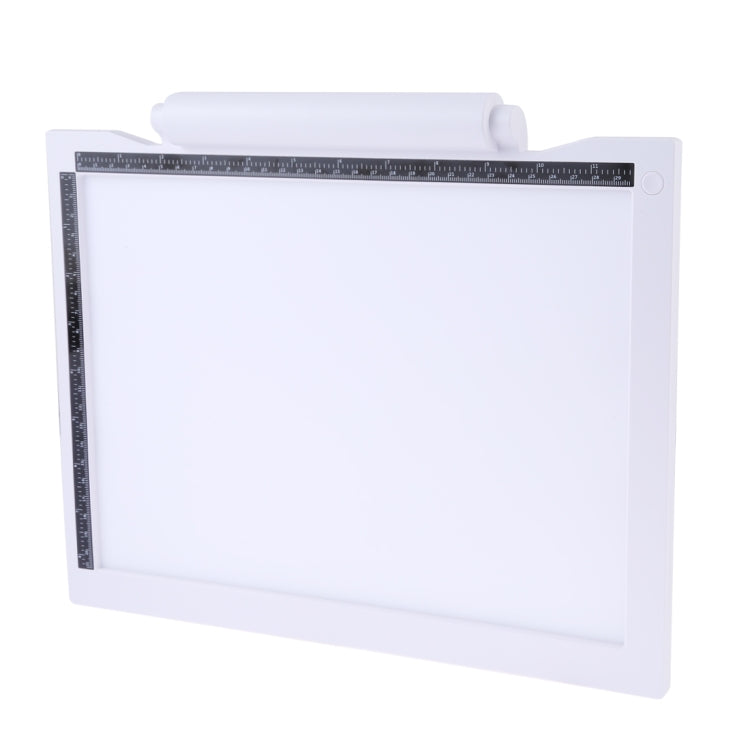 A4-19 6.5W Three Level of Brightness Dimmable A4 LED Drawing Sketchpad Light Pad with USB Cable (White) -  by PMC Jewellery | Online Shopping South Africa | PMC Jewellery | Buy Now Pay Later Mobicred