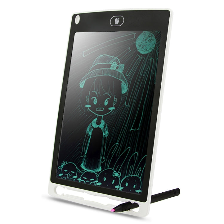 Portable 8.5 inch LCD Writing Tablet Drawing Graffiti Electronic Handwriting Pad Message Graphics Board Draft Paper with Writing Pen(White) -  by PMc TechLife | Online Shopping South Africa | PMc TechLife | Buy Now Pay Later Mobicred