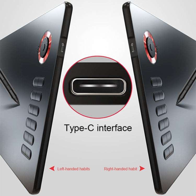 VEIKK A15PRO 10x6 inch 5080 LPI Type-C Interface Smart Touch Electronic Graphic Tablet (Grey) - free shipping - PMC Jewellery - Order now!