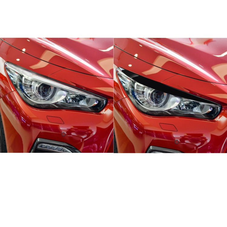 Car ABS Light Eyebrow For Infiniti Q50 2014-2019 - Lamp Decoration by PMC TechLife | Online Shopping South Africa | PMC TechLife | Buy Now Pay Later Mobicred