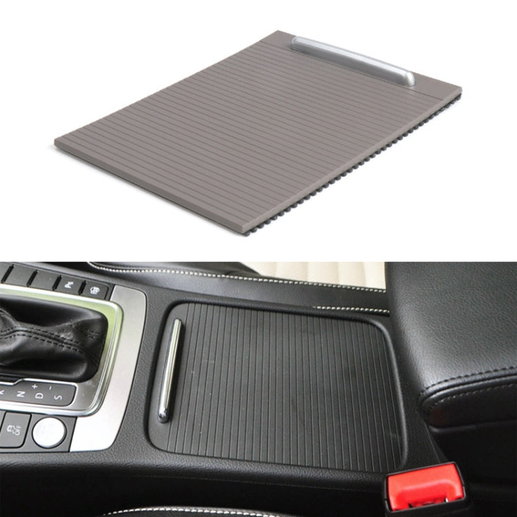 Car Center Console Water Cup Holder Cover Trim for Volkswagen Magotan / CC / Passat, Left Driving (Brown) - Stowing Tidying by PMC Jewellery | Online Shopping South Africa | PMC Jewellery