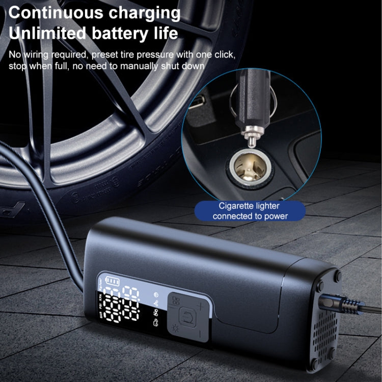 NW06 Multifunctional Portable Car Air Pump Wireless Electric Air Pump - Inflatable Pump by PMC Jewellery | Online Shopping South Africa | PMC Jewellery