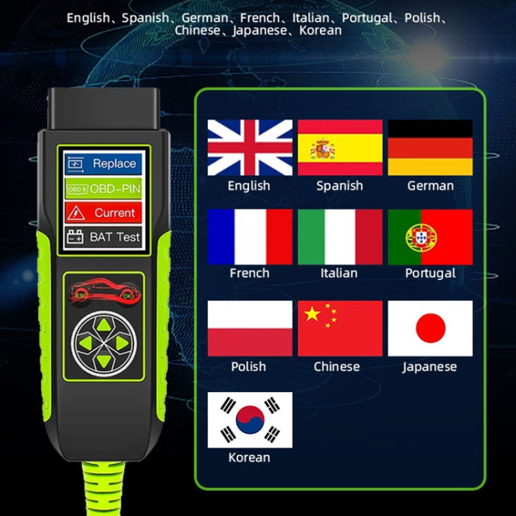 TopDiag BT400 4 in 1 Car Battery Intelligent Analyzer Diagnostic Instrument - Electronic Test by PMC TechLife | Online Shopping South Africa | PMC TechLife | Buy Now Pay Later Mobicred