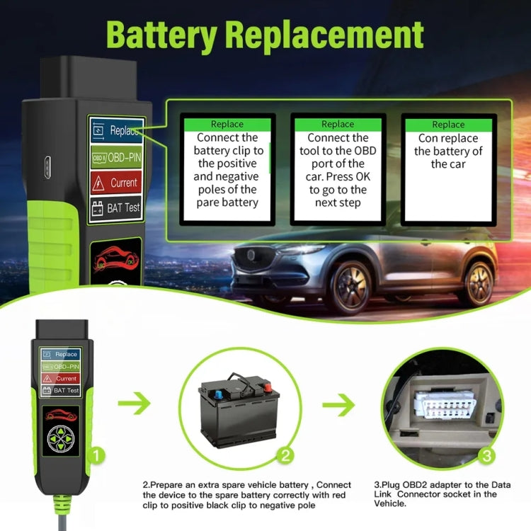 TopDiag BT400 4 in 1 Car Battery Intelligent Analyzer Diagnostic Instrument - Electronic Test by PMC TechLife | Online Shopping South Africa | PMC TechLife | Buy Now Pay Later Mobicred