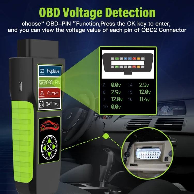 TopDiag BT400 4 in 1 Car Battery Intelligent Analyzer Diagnostic Instrument - Electronic Test by PMC TechLife | Online Shopping South Africa | PMC TechLife | Buy Now Pay Later Mobicred