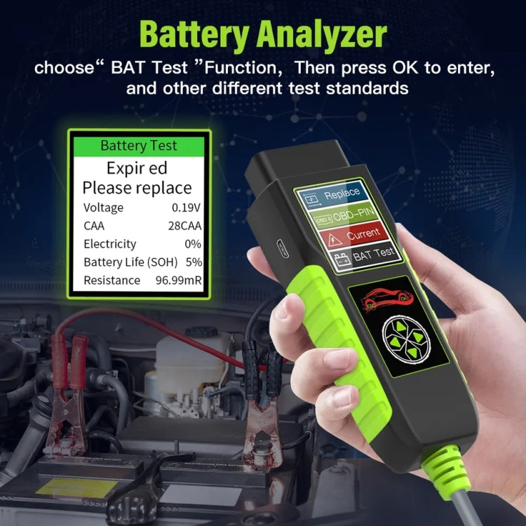 TopDiag BT400 4 in 1 Car Battery Intelligent Analyzer Diagnostic Instrument - Electronic Test by PMC TechLife | Online Shopping South Africa | PMC TechLife | Buy Now Pay Later Mobicred