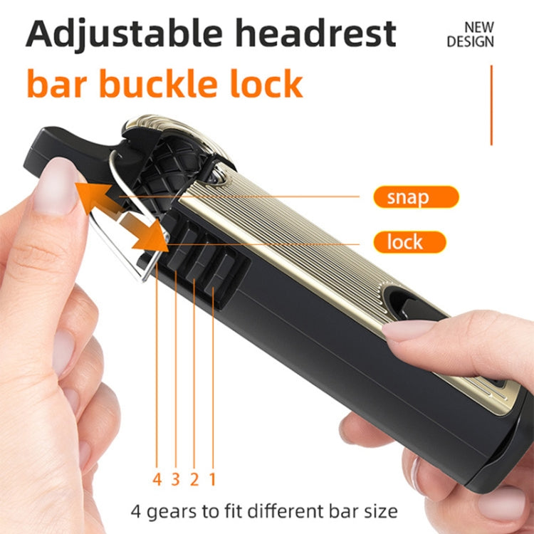 G202 Car Creative Phone Bracket Hook 360 Degree Rotating Telescopic Bracket(Silver) - Car Holders by PMC TechLife | Online Shopping South Africa | PMC TechLife | Buy Now Pay Later Mobicred