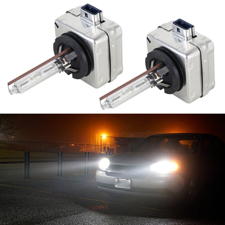 1 Pair D8S 4300K Car HID Xenon Bulb Kit Headlight (White Light) - Xenon Lights by PMC TechLife | Online Shopping South Africa | PMC TechLife | Buy Now Pay Later Mobicred
