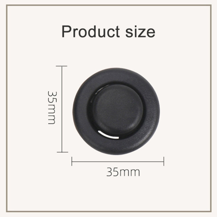 For BMW E90 / F18 Left Driving Car Rear Seat Headrest Switch Button 52207251369-1(Beige) - Car Switches by PMC TechLife | Online Shopping South Africa | PMC TechLife | Buy Now Pay Later Mobicred