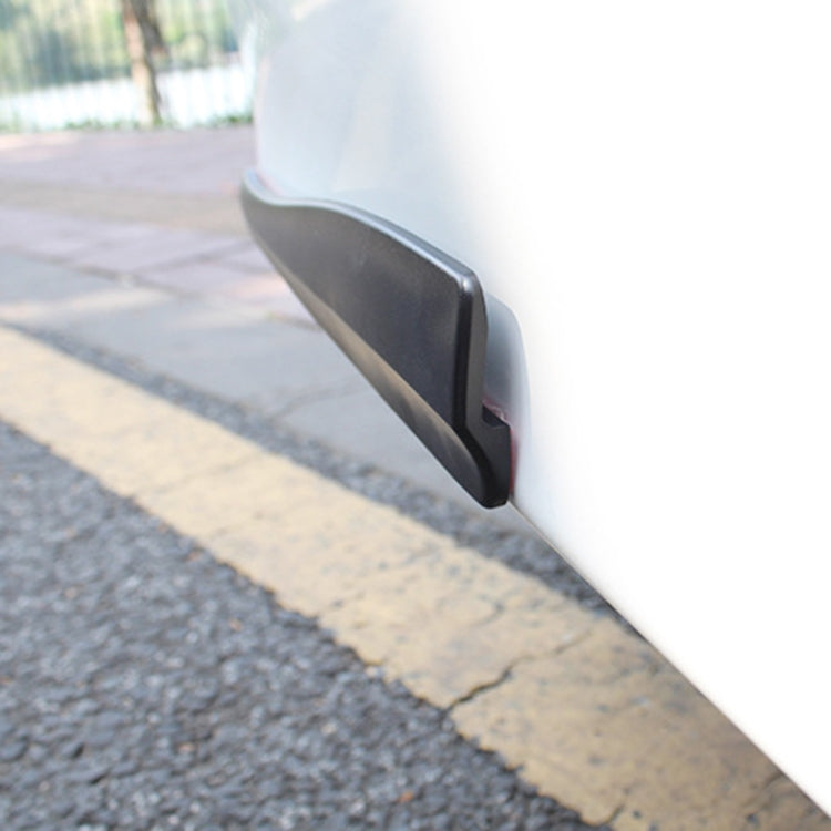 1 Pair Car Solid Color Silicone Bumper Strip, Style: Short (Grey) - Anti Collision Sticker by PMC TechLife | Online Shopping South Africa | PMC TechLife | Buy Now Pay Later Mobicred
