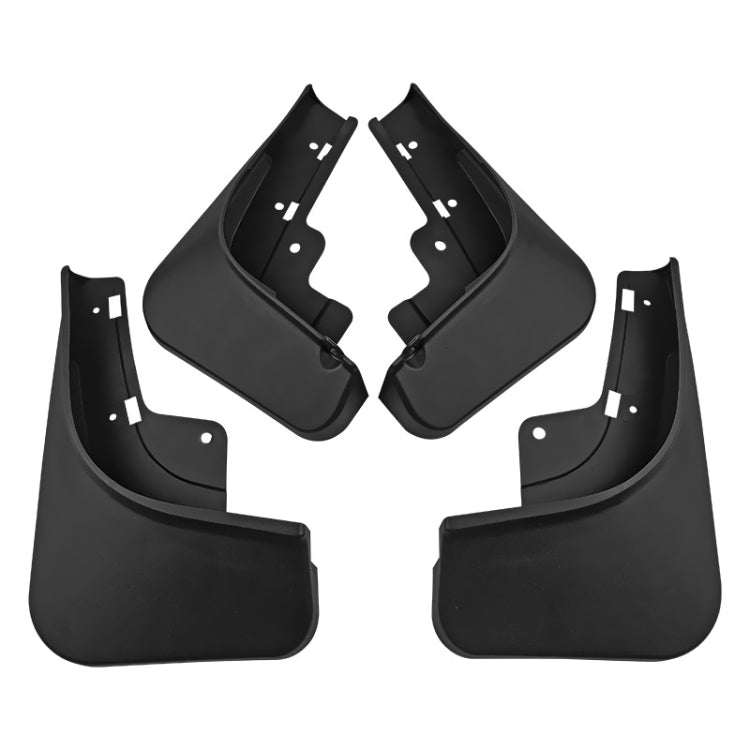 For Tesla Model S 2022 4pcs/Set Car Auto Soft Plastic Splash Flaps Fender Guard - Mudguards by PMC TechLife | Online Shopping South Africa | PMC TechLife | Buy Now Pay Later Mobicred