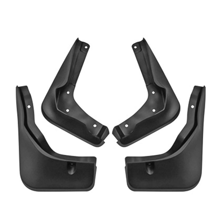 For Mercedes-Benz B-class 2016-2019 4pcs/Set Car Auto Soft Plastic Splash Flaps Fender Guard - Mudguards by PMC TechLife | Online Shopping South Africa | PMC TechLife | Buy Now Pay Later Mobicred