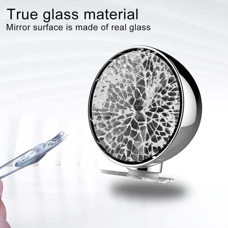 3R-043 Auxiliary Rear View Mirror Car Adjustable Blind Spot Mirror Wide Angle Auxiliary  Side Mirror, Diameter: 60mm (Black) - Interior Mirrors by 3R | Online Shopping South Africa | PMC TechLife | Buy Now Pay Later Mobicred
