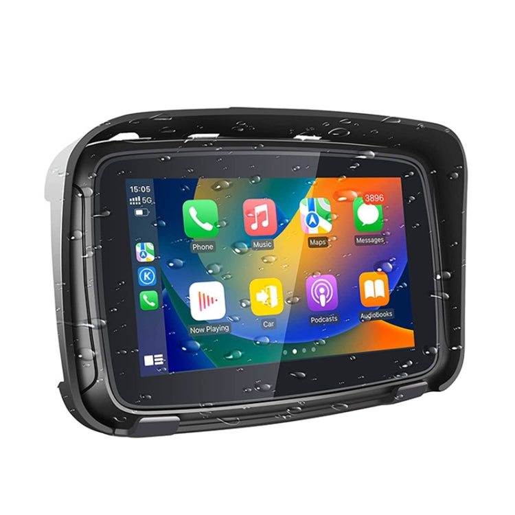 P502M Motorcycles Portable Waterproof 5 inch Wireless Carplay GPS Navigator - Electrical Instruments by PMC Jewellery | Online Shopping South Africa | PMC Jewellery | Buy Now Pay Later Mobicred