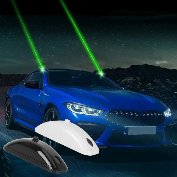 H901 2pcs / Pack Car Remote Pilot Light Warning Light Dual Flash Light (White) - Warning Lights by PMC TechLife | Online Shopping South Africa | PMC TechLife | Buy Now Pay Later Mobicred