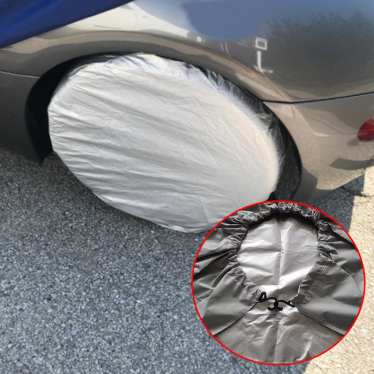 4pcs / Set Car Tire 420D Oxford Cloth Protective Cover, Diameter: 76-81cm, Width: 34cm - Window Foils & Solar Protection by PMC Jewellery | Online Shopping South Africa | PMC Jewellery | Buy Now Pay Later Mobicred