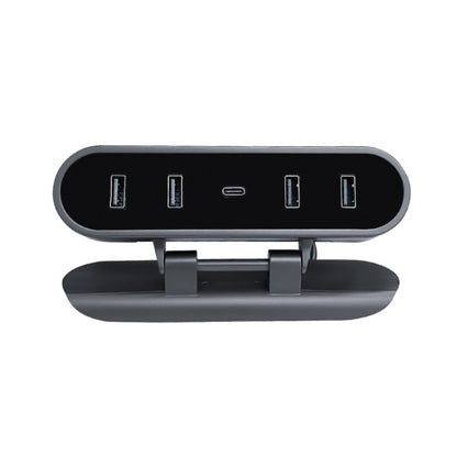 For Tesla Model Y / 3 2021-2023 Foldable Hidden Smart Docking Station Behind The Car Screen - Car Charger by PMC Jewellery | Online Shopping South Africa | PMC Jewellery | Buy Now Pay Later Mobicred