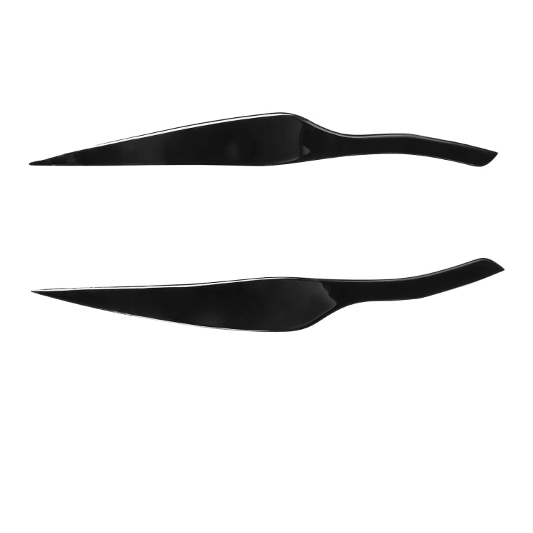 Pair Car Lamp Eyebrow Soft Decorative Sticker for BMW 3 Series E90 2005-2012(Black) - Lamp Decoration by PMC TechLife | Online Shopping South Africa | PMC TechLife | Buy Now Pay Later Mobicred
