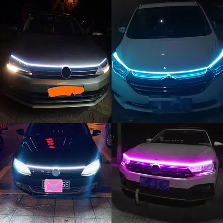 2m Car Daytime Running Super Bright Decorative LED Atmosphere Light (Red Light) - Decorative Lights by PMC TechLife | Online Shopping South Africa | PMC TechLife | Buy Now Pay Later Mobicred