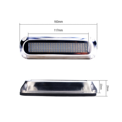 Ship / Yacht 10-30V 120LEDs Waterproof Stainless Steel Underwater Light (White Light) - Marine Accessories & Parts by PMC Jewellery | Online Shopping South Africa | PMC Jewellery | Buy Now Pay Later Mobicred