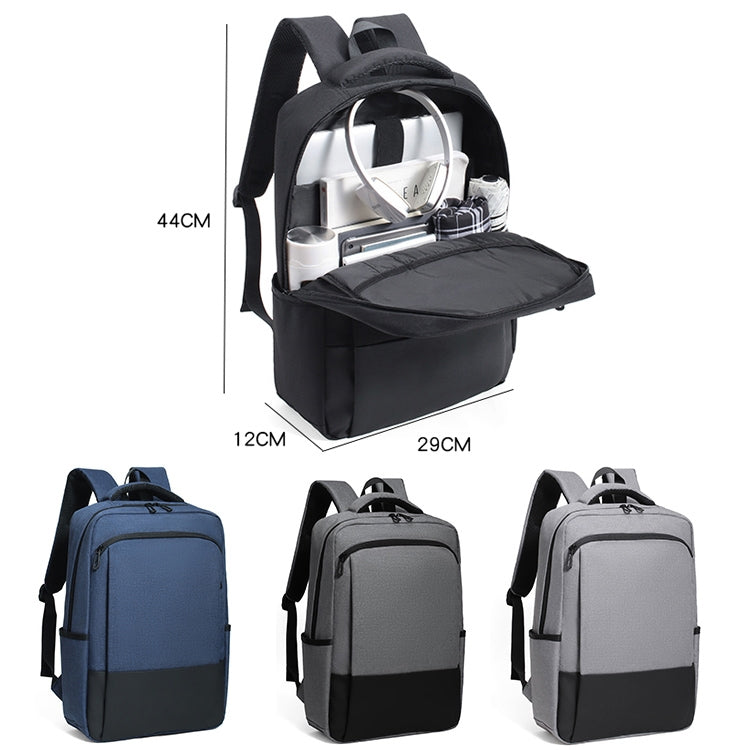 cxs-611 Multifunctional Oxford Laptop Bag Backpack(Black) - free shipping - PMC Jewellery - Order now!