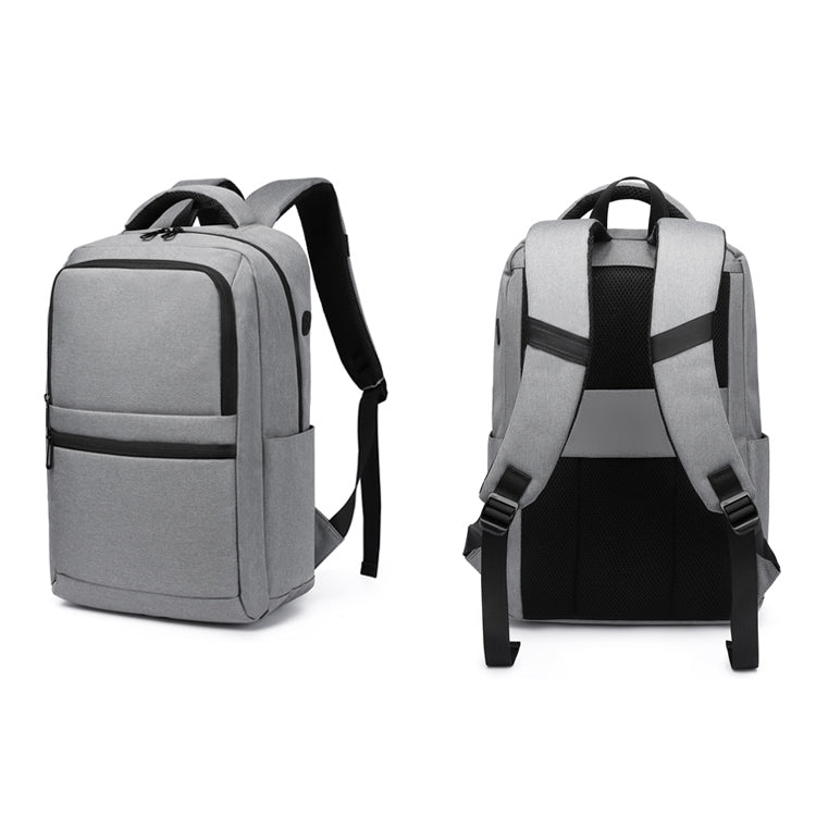 cxs-619 Multifunctional Oxford Laptop Bag Backpack (Light Grey) - free shipping - PMC Jewellery - Order now!
