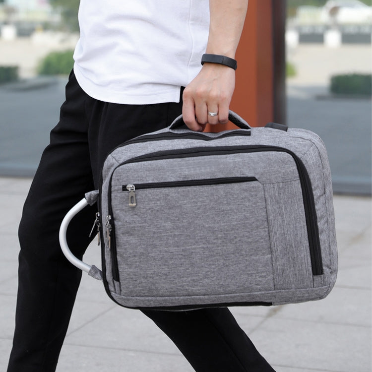 cxs-620 Multifunctional Oxford Laptop Bag Backpack (Grey) - Backpack by PMC Jewellery | Online Shopping South Africa | PMC Jewellery | Buy Now Pay Later Mobicred