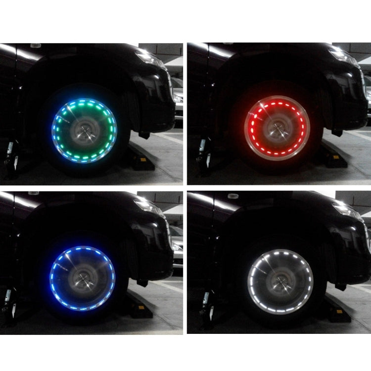 Solar Car Tyre Tire Inflating Valve Decorative Lighting Hot Wheels Strobe Flashing LED Light Lamp - Decorative Lights by PMC Jewellery | Online Shopping South Africa | PMC Jewellery | Buy Now Pay Later Mobicred