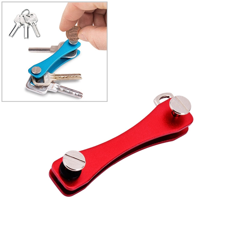Portable Metal Key Storage Clip(Red) - Retaining Clips by PMC TechLife | Online Shopping South Africa | PMC TechLife | Buy Now Pay Later Mobicred