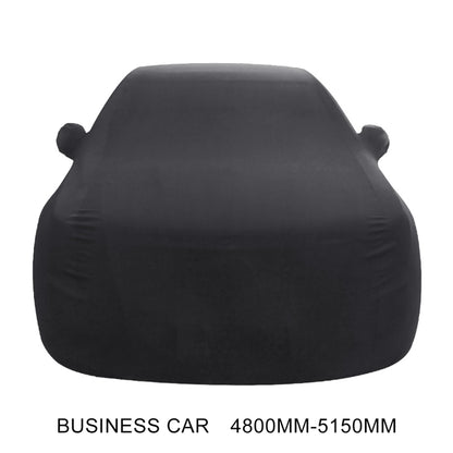 Anti-Dust Anti-UV Heat-insulating Elastic Force Cotton Car Cover for Business Car, Size: 4.8m~5.15m (Black) - PE Material by PMC Jewellery | Online Shopping South Africa | PMC Jewellery | Buy Now Pay Later Mobicred