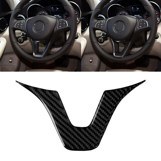 Car Carbon Fiber Steering Wheel Decorative Sticker for Mercedes-Benz - Car Interior Mouldings by PMC Jewellery | Online Shopping South Africa | PMC Jewellery | Buy Now Pay Later Mobicred