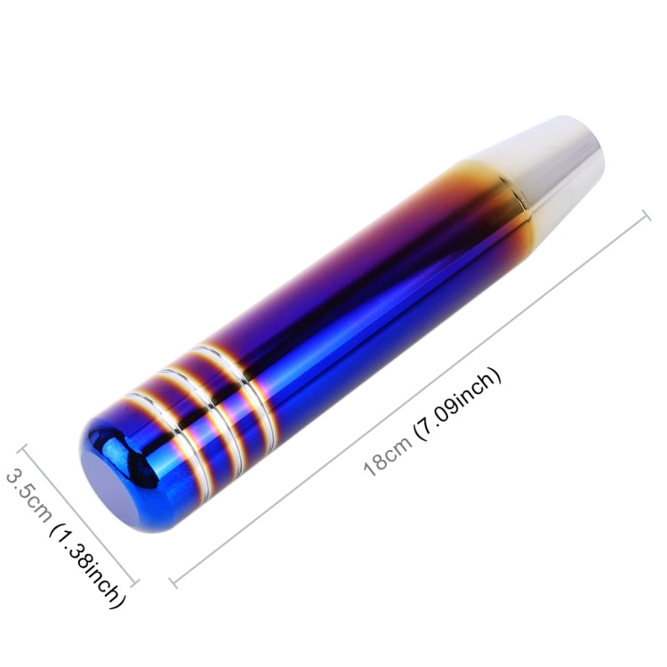 Universal Long Strip Shape Car Gear Shift Knob Modified Shifter Lever Knob, Length: 18cm(Gradient Blue) - Shift Knob by PMC Jewellery | Online Shopping South Africa | PMC Jewellery | Buy Now Pay Later Mobicred