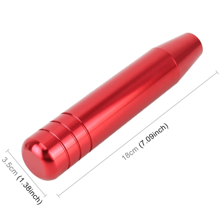 Universal Long Strip Shape Car Gear Shift Knob Modified Shifter Lever Knob, Length: 18cm(Red) - Shift Knob by PMC Jewellery | Online Shopping South Africa | PMC Jewellery | Buy Now Pay Later Mobicred