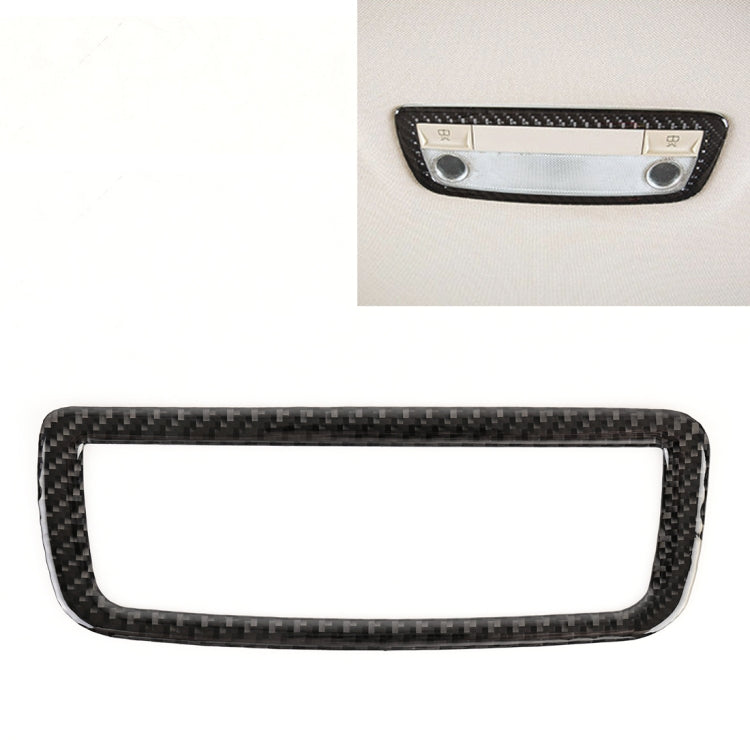 Car Rear Dome Light Panel Carbon Fiber Decorative Sticker for Mercedes-Benz W204 2007-2013 - Car Interior Mouldings by PMC Jewellery | Online Shopping South Africa | PMC Jewellery | Buy Now Pay Later Mobicred