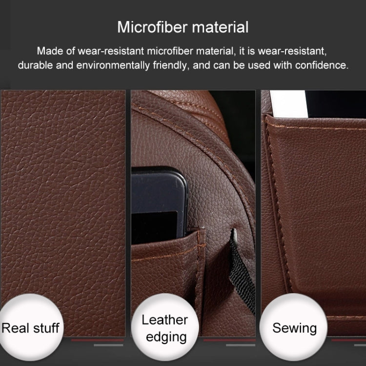 Multifunction Car Seat Pockets Folding Storage Bag (Coffee) - Stowing Tidying by PMC TechLife | Online Shopping South Africa | PMC TechLife | Buy Now Pay Later Mobicred