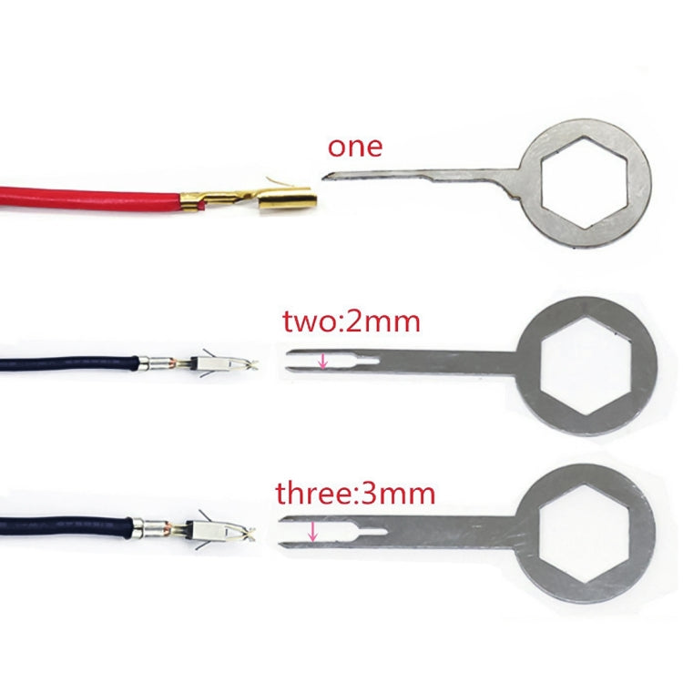 3 PCS Auto Car Plug Circuit Board Wire Harness Terminal Extraction Pick Connector Crimp Pin Back Needle Remove Tool - Booster Cable & Clip by PMC TechLife | Online Shopping South Africa | PMC TechLife | Buy Now Pay Later Mobicred