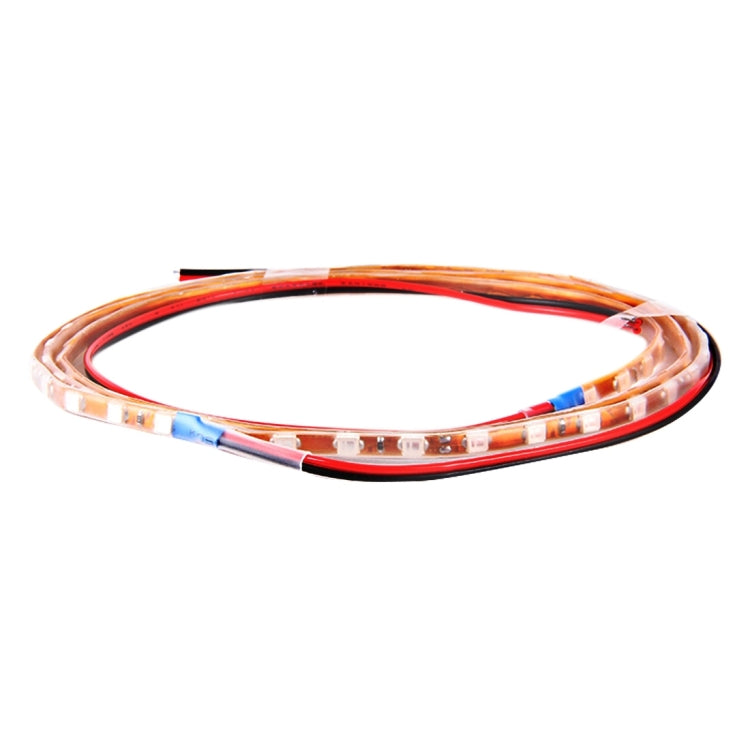 5 PCS 45 LED 3528 SMD Waterproof Flexible Car Strip Light for Car Decoration, DC 12V, Length: 90cm(Pink Light) - Decorative Lights by PMC Jewellery | Online Shopping South Africa | PMC Jewellery | Buy Now Pay Later Mobicred