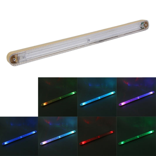 Colorful Lamp Beads Solar Emergency Warning Light Anti Collision Car Truck Van Strobe Light Warning Flashing Atmosphere Lamp Solar Colorful Atmosphere Lamp(White) - Atmosphere lights by PMC Jewellery | Online Shopping South Africa | PMC Jewellery | Buy Now Pay Later Mobicred