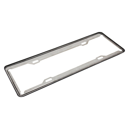 2 PCS  Stainless Steel License Plate Frame Car License Plate Frame Holder - License Plate Covers & Frames by PMC Jewellery | Online Shopping South Africa | PMC Jewellery | Buy Now Pay Later Mobicred