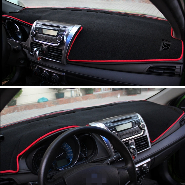 Car Light Instrument Panel Sunscreen Dark Mats Cover for Venucia B50 / R50(Red) - Sound & Heat Insulation Cotton by PMC TechLife | Online Shopping South Africa | PMC TechLife | Buy Now Pay Later Mobicred