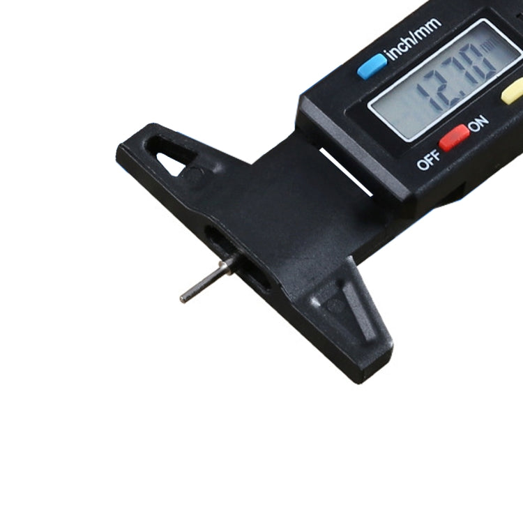 0-25mm Electronic Digital Tread Plan Refinding Rounds Refinding Outcome Exists Tread Tablets Type Gauge Depth Vernier Caliper Measuring Tools(Blue) - Electronic Test by PMC TechLife | Online Shopping South Africa | PMC TechLife | Buy Now Pay Later Mobicred