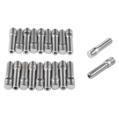 20 PCS 5.8cm Universal Car Modification Extended Wheels Stud Conversion M12x1.5 to M12x1.5 Screw Adapter LN032 LN033 LN044 - Nuts & Bolts by PMC Jewellery | Online Shopping South Africa | PMC Jewellery