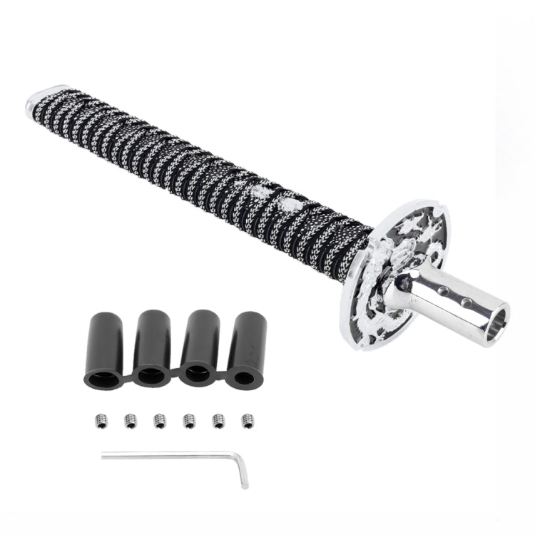 Universal Samurai Shape Manual or Automatic Gear Shift Knob, Length: 31.5cm (Silver) - Shift Knob by PMC TechLife | Online Shopping South Africa | PMC TechLife | Buy Now Pay Later Mobicred