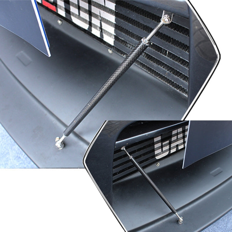 2 PCS Car Modification Large Surrounded By The Rod Telescopic Lever Front and Rear Bars Fixed Front Lip Back Shovel Adjustable Small Rod, Length: 20cm(Silver) - Trunk & Bumper Accessories by PMC TechLife | Online Shopping South Africa | PMC TechLife | Buy Now Pay Later Mobicred