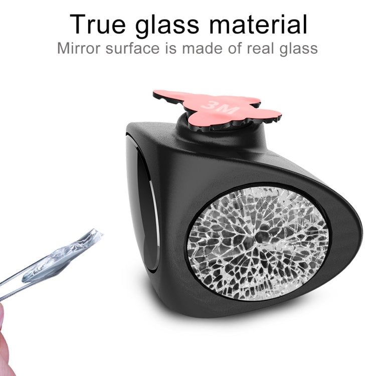 3R-051 360 Degrees Rotatable Left Blind Spot Side Assistant Mirror for Auto Car - free shipping - PMC TechLife - Order now!