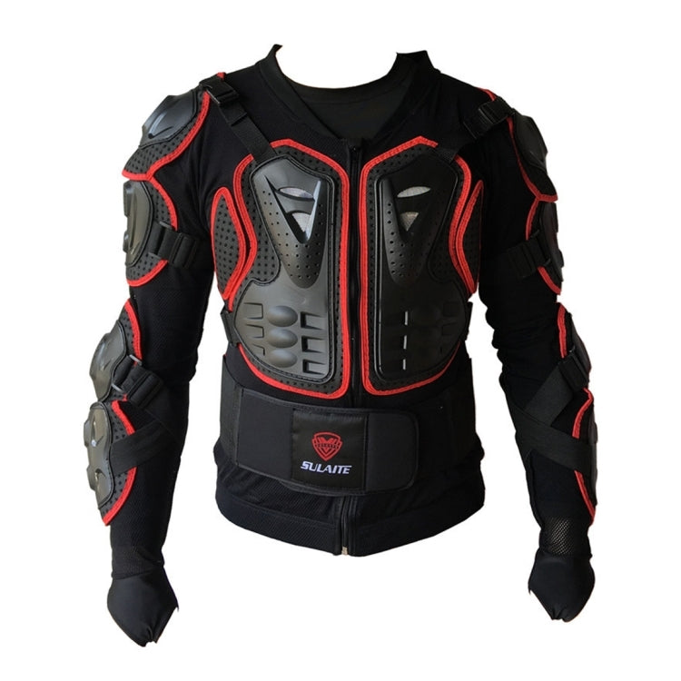 SULAITE BA-03 SUV Motorbike Bicycle Outdoor Sports Armor Protective Jacket, Size: L(Red) - Protective Gear by SULAITE | Online Shopping South Africa | PMC Jewellery | Buy Now Pay Later Mobicred