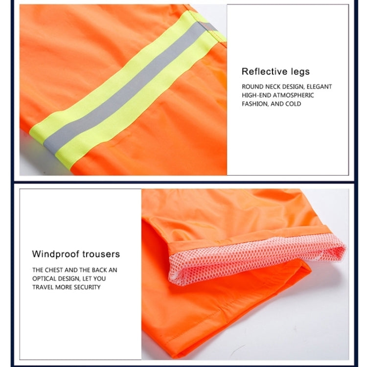 Adult Split Reflective Raincoats Rain Pants Cleaners Waterproof Clothes Labor Insurance Safety Sanitation Suits, Size: M - Reflective Safety Clothing by PMC Jewellery | Online Shopping South Africa | PMC Jewellery | Buy Now Pay Later Mobicred