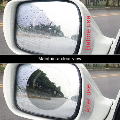 Car Round PET Rearview Mirror Protective Window Clear Anti-fog Waterproof Rain Shield Film, Diameter: 10cm - Auto Film by PMC Jewellery | Online Shopping South Africa | PMC Jewellery